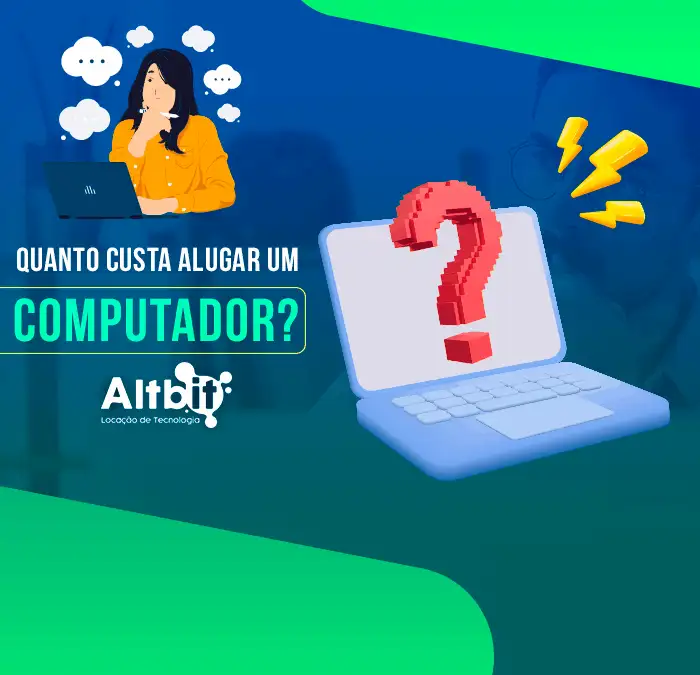 Quanto custa alugar um computador?